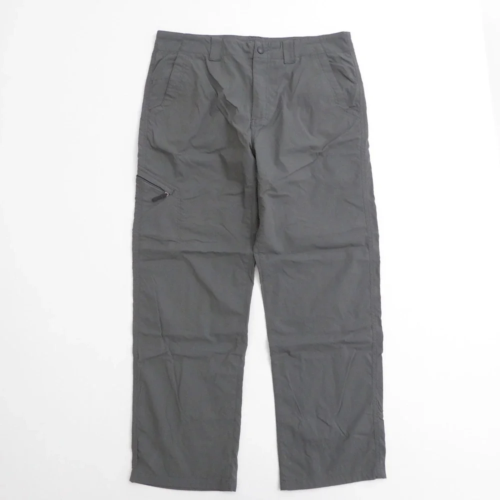 Royal Robbins Everyday Traveler Mens Pants Gray Hiking Outdoor Cargo Nylon 36x30